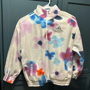 Adidas Girls Fleece Pullover size 14